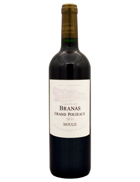 Вино Chateau Branas Grand Poujeaux 2011 13,5% 0,75 л