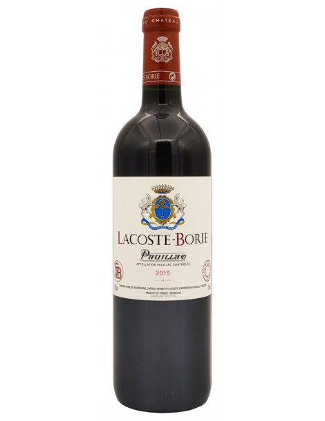 Вино Lacoste Borie 2015 0.75 л