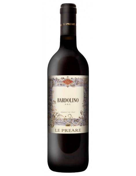 Вино Le Preare Bardolino 2020 12% 0.75 