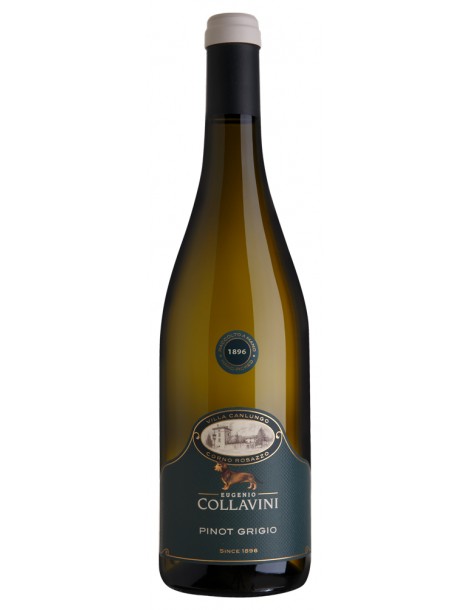 Вино Eugenio Collavini Pinot Grigio Black Label 2021 12,5% 0,75 л
