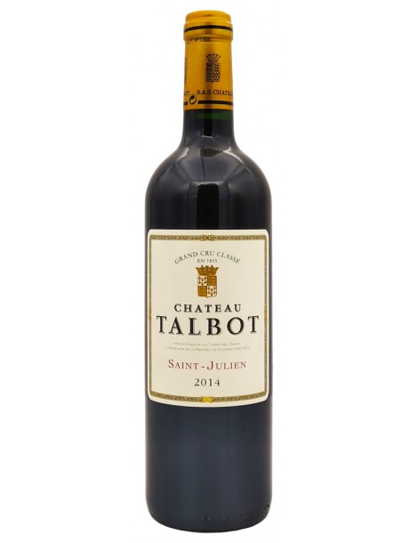 Вино Chateau Talbot 2014 0,75 л