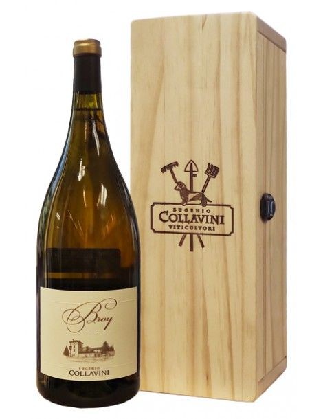 Вино Eugenio Collavini Broy 2019 13,5% 1,5 л wood gift box
