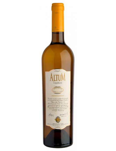 Вино TerraMater Altum Chardonnay 2021 14% 0,75 л