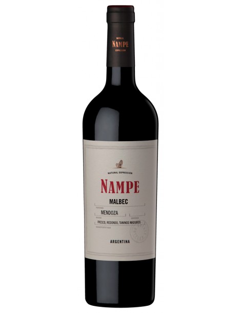 Вино Nampe Malbec 2022 13,5% 0,75 л