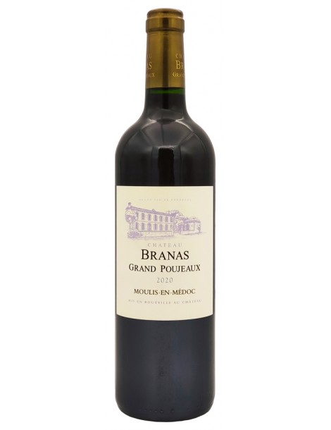 Вино Chateau Branas Grand Poujeaux 2020 14,5% 0,75 л