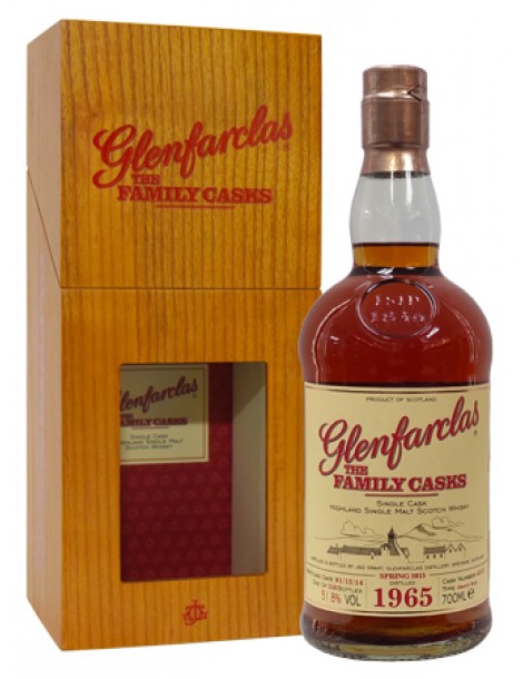 Виски Glenfarclas 1965 Family Casks 0.7 л
