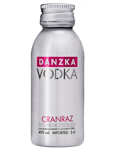 Водка Danzka CranRaz 40% 0,05 л