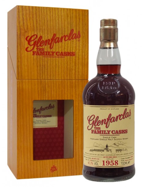 Виски Glenfarclas 1958 Family Casks 0.7 л