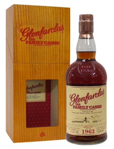 Виски Glenfarclas 1963 Family Casks 47,4% 0,7 л