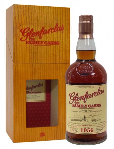 Виски Glenfarclas Family Casks 1956 0.7 л