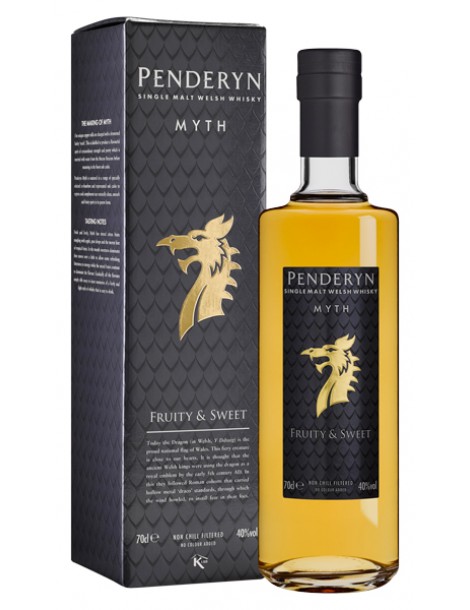 Виски Penderyn Myth 40% 0,7 л п/уп