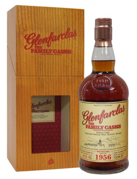 Виски Glenfarclas 1956 Family Casks 48,3% 0,7 л