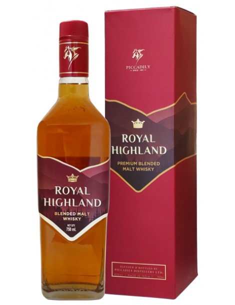 Виски Royal Highland Blended Malt Whisky 42,8% 0,75 л